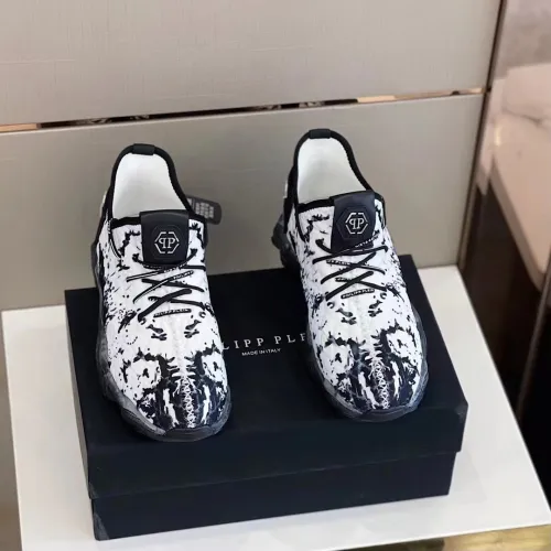 Philipp Plein Men Shoes Sneakers Low Top Sneaker Fashion Design Luxury Brand Trainer Predator TM with Original Box