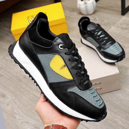 Fendi Mens Shoes Fashion Sneakers Luxury Brand Casual Shoes for Men with Original Box