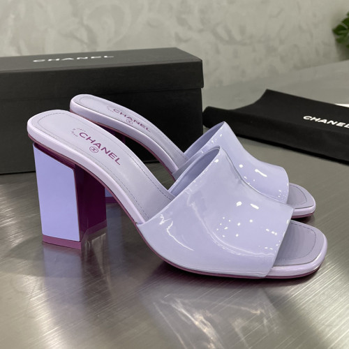 Chanel Womens Shoes Sandals Slippers Luxury Brand Design with Original Box 8.5cm Heel Women Slippers