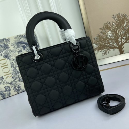 Dior Womens Bag MEDIUM LADY DIOR BAG M0565SLOI_M989