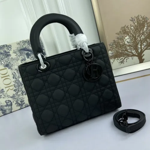 Dior Womens Bag MEDIUM LADY DIOR BAG M0565SLOI_M989