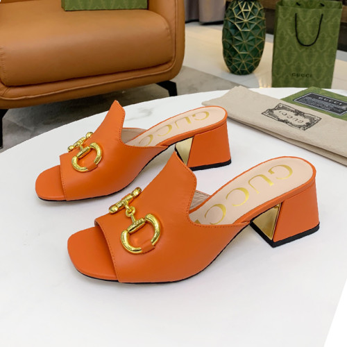 Gucci Womens Shoes Sandals Casual Design Luxury Brand Classic Leather Women's slide sandal with Horsebit with Original Box 655412 BKO00 9022