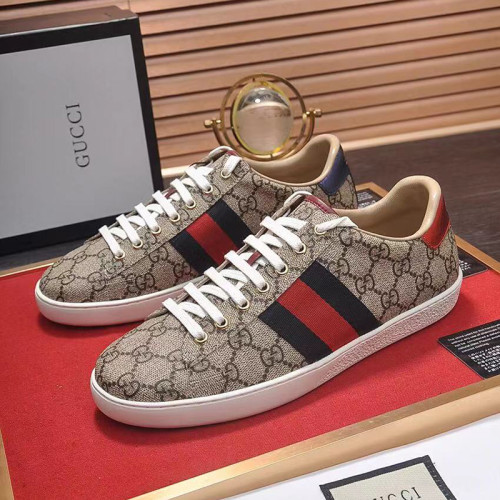 Gucci Womens Shoes Fashion Sneakers Luxury Brand Women's Ace GG Supreme sneaker 499410 96G50 9768