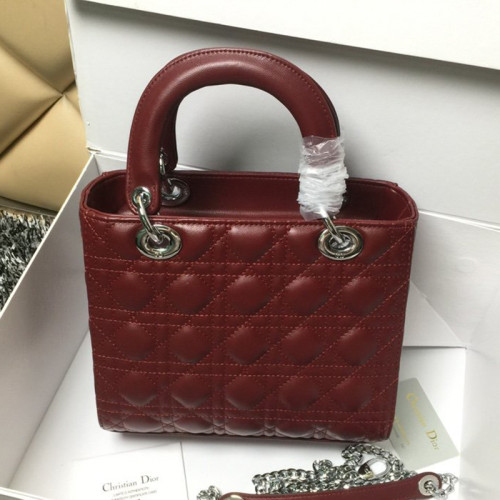 Dior Womens Bags Handbags Luxury Fashion MEDIUM LADY D-LITE BAG with Original Box