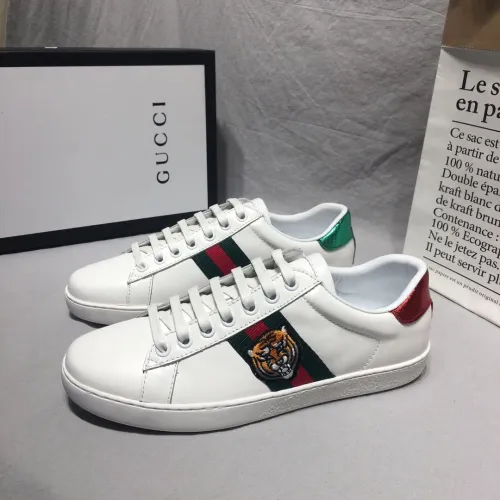 Gucci Mens Shoes Luxury Brand Men's Ace Embroidered Sneaker 457132 02JP0 9064 with Original Box