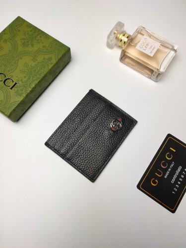 Gucci Mens Womens Wallets Bags Coin Purse Card Holder Luxury Brand GG Marmont leather money clip with Original Box 436022 DJ20T 1000