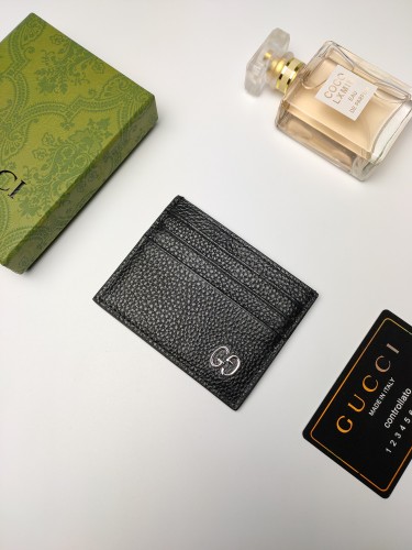 Gucci Mens Womens Wallets Bags Coin Purse Card Holder Luxury Brand GG Marmont leather money clip with Original Box 436022 DJ20T 1000