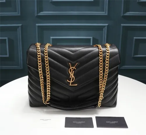 Saint Laurent YSL Womens Bag Designer Luxury Brand Women Shoulder Messenger Bags with Original Box LOULOU Messenger Bags