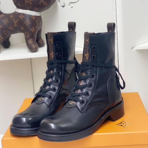 Louis Vuitton Women Shoes Boots Luxury Brand ANKLE BOOT with Original Box