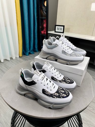 Dior Mens Shoes Sneakers Luxury Brand Breathable Design Casual Shoes for Men with Original Box