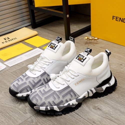 Fendi Mens Shoes Fashion Sneakers Luxury Brand Casual Shoes for Men with Original Box