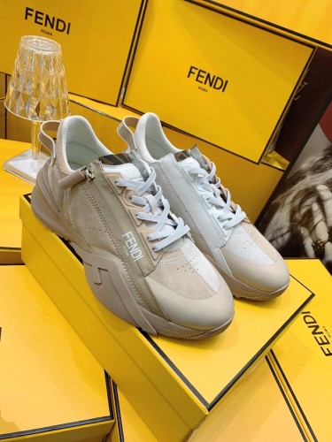 Fendi Mens Shoes Fashion Sneakers Luxury Brand Casual Fendi Flow Low-Top Sneakers Shoes for Men with Original Box