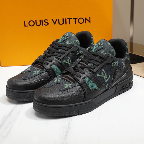 Louis Vuitton Men Shoes Fashion Sneakers Design Luxury Brand LV TRAINER SNEAKER with Original Box 1A9ZC2