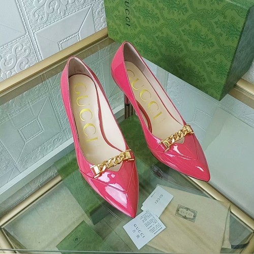 Gucci Womens Shoes Pump High Heels 7.5cm