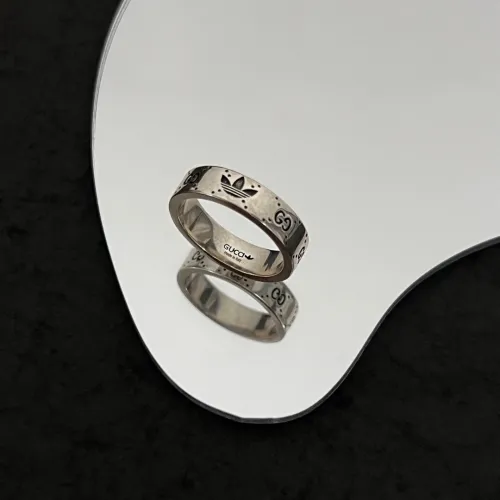 Gucci×Adidas Luxury Men Womens Ring