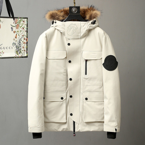 Moncler Design Mens Womens Winter Windprood Down Jackets Keep Warm 90% White Duck Down