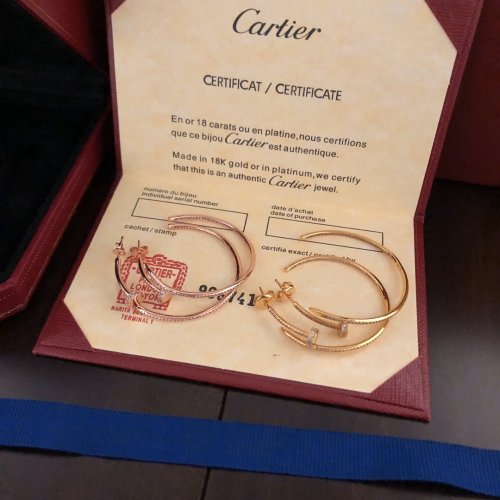 Cartier Luxury Womens Earrings