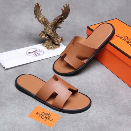 Hermes Mens Casual Shoes Slippers Fashion Luxury Brand with Original Box