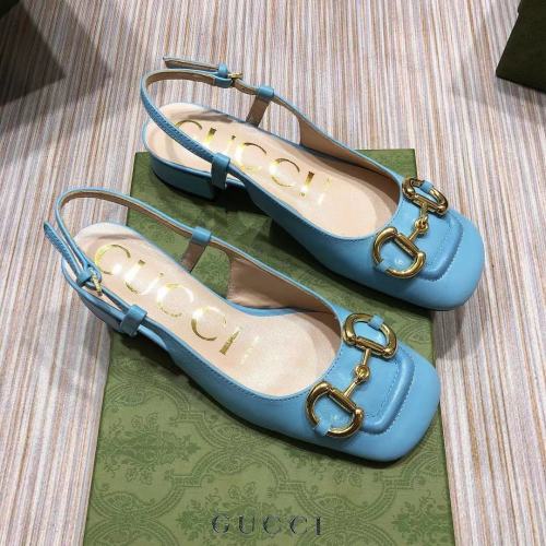 Gucci Womens Shoes Low-heel Slingback with Horsebit 2.5cm