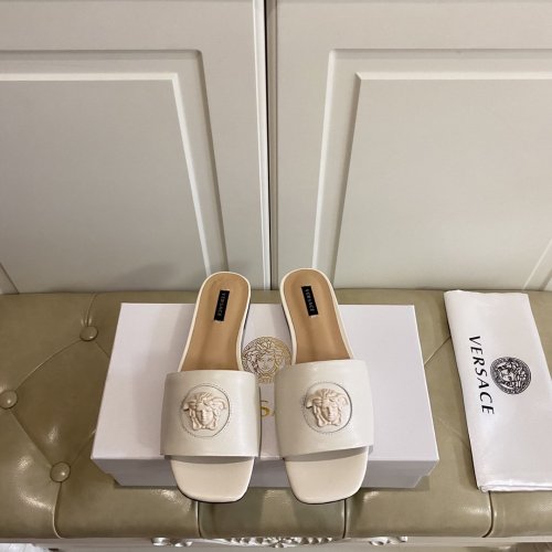 Versace Womens Shoes Flat Sandals