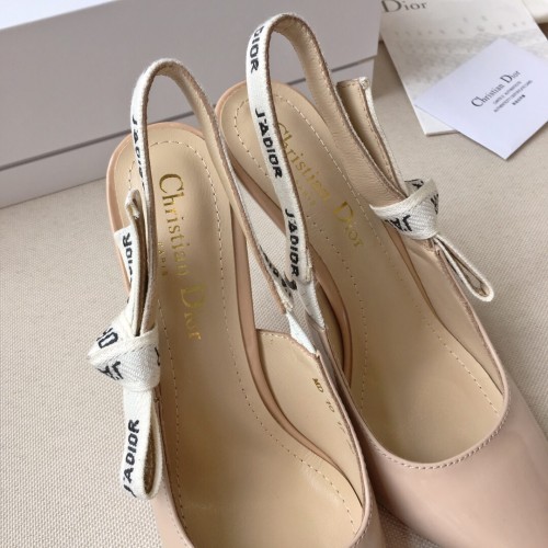 Dior Women Shoes Luxury Design Fashion Type High Heel Shoes for Wedding Style J'ADIOR SLINGBACK PUMP