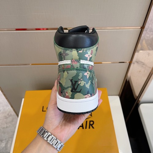 Louis Vuitton NIKE Men Shoes Fashion Sneakers Design Luxury Brand LVXNIKE Air Jordan Sneakers with Original Box