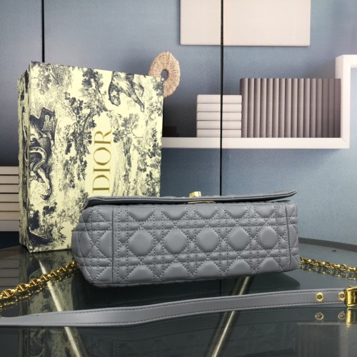 Dior Womens Bags Crossbody Bag LARGE DIOR CARO BAG Supple Cannage Calfskin with Original Box