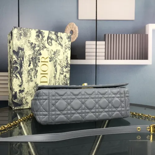 Dior Womens Bags Crossbody Bag LARGE DIOR CARO BAG Supple Cannage Calfskin with Original Box