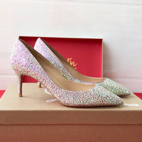 Christian Louboutin Women Shoes Pumps Luxury Brand Red Bottom Design with Original Box