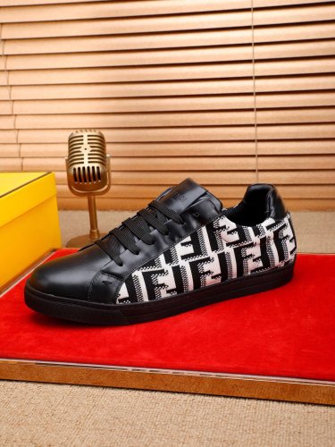 Fendi Mens Shoes Fashion Sneakers Luxury Brand Casual Shoes for Men with Original Box