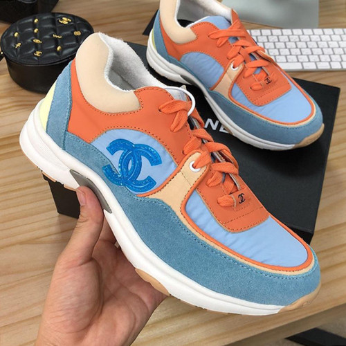 Chanel Mens Shoes Sneakers Luxury Brand Sports Shoes Breathable Design with Original Box
