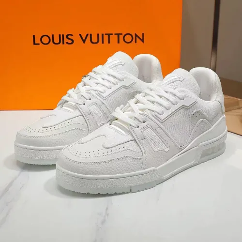 Louis Vuitton Men Shoes Fashion Sneakers Design Luxury Brand LV TRAINER SNEAKER with Original Box 1A9ZC2