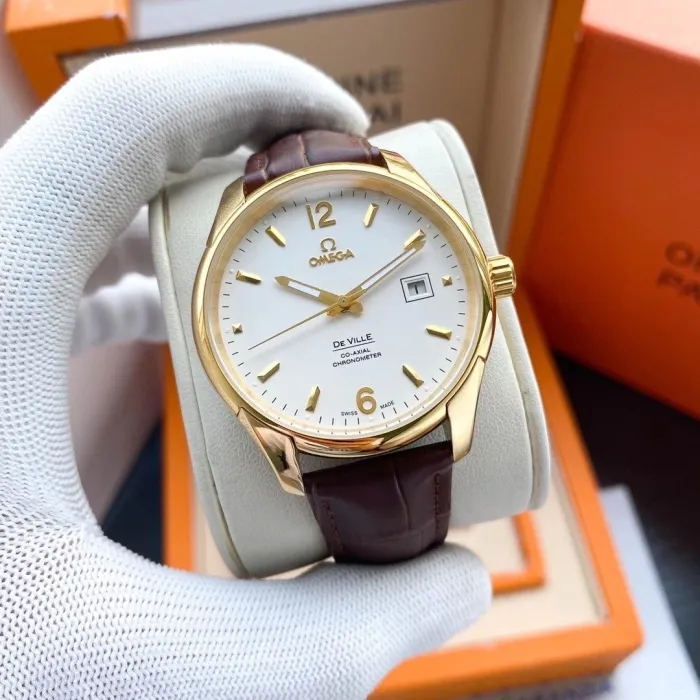 Omega Watch Luxury Brand Design Fashion Type with Original Box