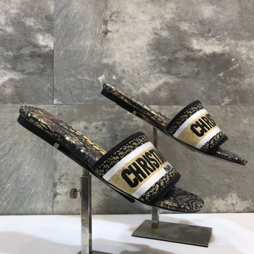 Dior Women Shoes Mule DWAY SLIDE