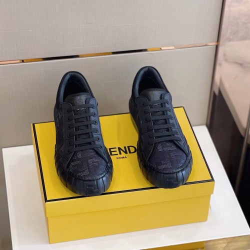 Fendi Mens Shoes Fashion Sneakers Luxury Brand Casual Shoes for Men with Original Box