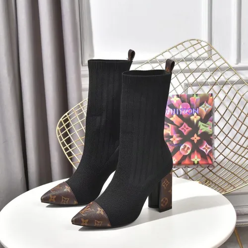 Louis Vuitton Womens Shoes SILHOUETTE ANKLE BOOT 9cm