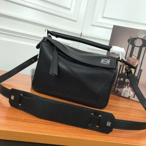 Loewe Womens Bag Small Puzzle Bag in Soft Grained Calfskin