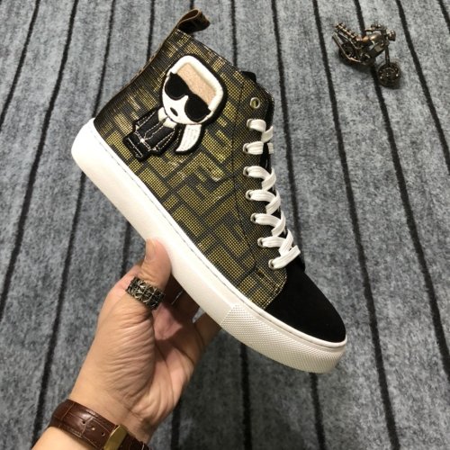 Fendi Men Shoes Luxury Sneakers