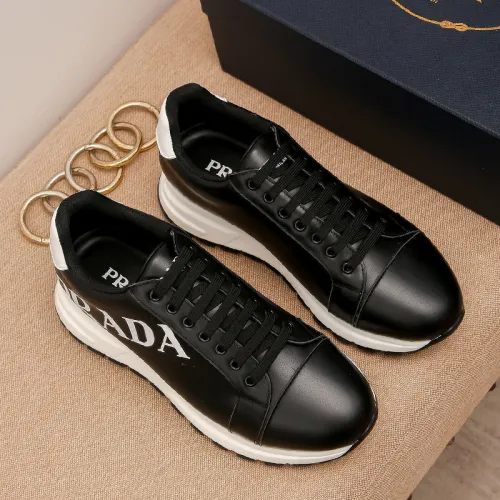 Prada Mens Shoes Sneakers Casual Shoes for Men Luxury Brand Breathable Fashion Sneakers with Original Box
