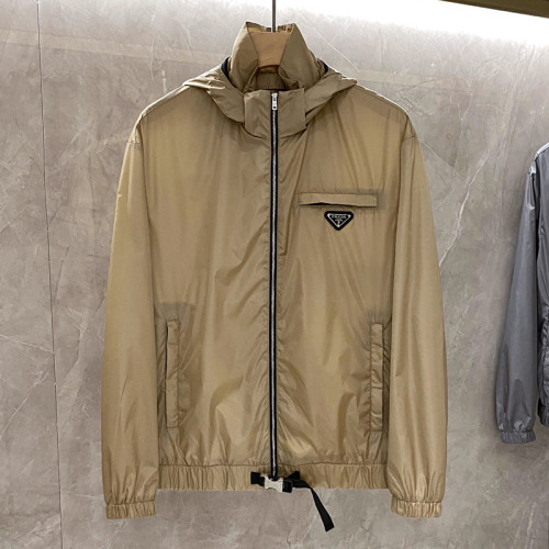 Prada Design Fashion Mens Jackets Thin Design Luxury Brand