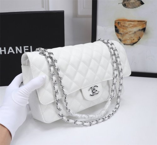 Chanel Womens Bags Crossbody Bag Classic CF Luxury Brand with Original Box