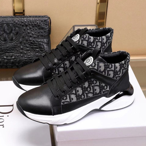 Dior Men Shoes Sneakers Casual Luxury Brand Lace-Up Design