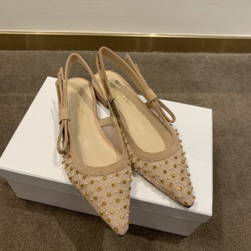 Dior Womens Shoes J'Adior Slingback Ballerina Flat 1.5CM