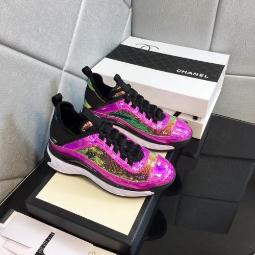 Chanel Men Womens Shoes Sneakers Luxury Brand Design