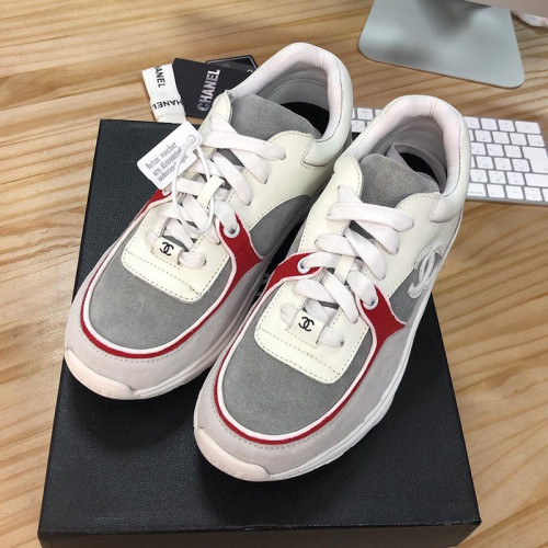 Chanel Mens Shoes Sneakers Luxury Brand Sports Shoes Breathable Design with Original Box