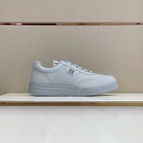 Givenchy Men Shoes Fashion Type Luxury Brand GIVENCHY SNEAKERS IN LEATHER WITH LATEX BAND with Original Box