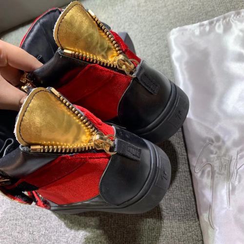 Giuseppe Zanotti Mens Shoes Luxury Brand High Top Sneakers Coby