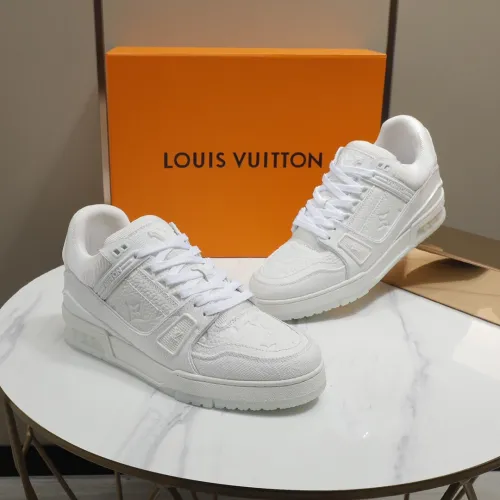 Louis Vuitton Men Shoes Fashion Sneakers Design Luxury Brand LV TRAINER SNEAKER with Original Box 1A9ZI6