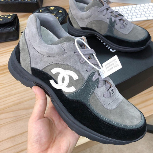 Chanel Mens Shoes Sneakers Luxury Brand Sports Shoes Breathable Design with Original Box