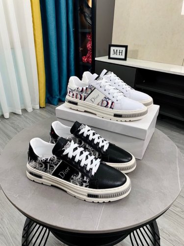 Dior Mens Shoes Sneakers Luxury Brand Breathable Design Casual Shoes for Men with Original Box